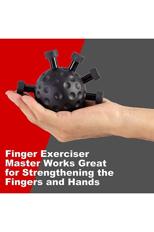 Parmak ve El Güçlendirici Egzersiz Topu | Kavrama Gücü Artırıcı Stres Topu Aleti