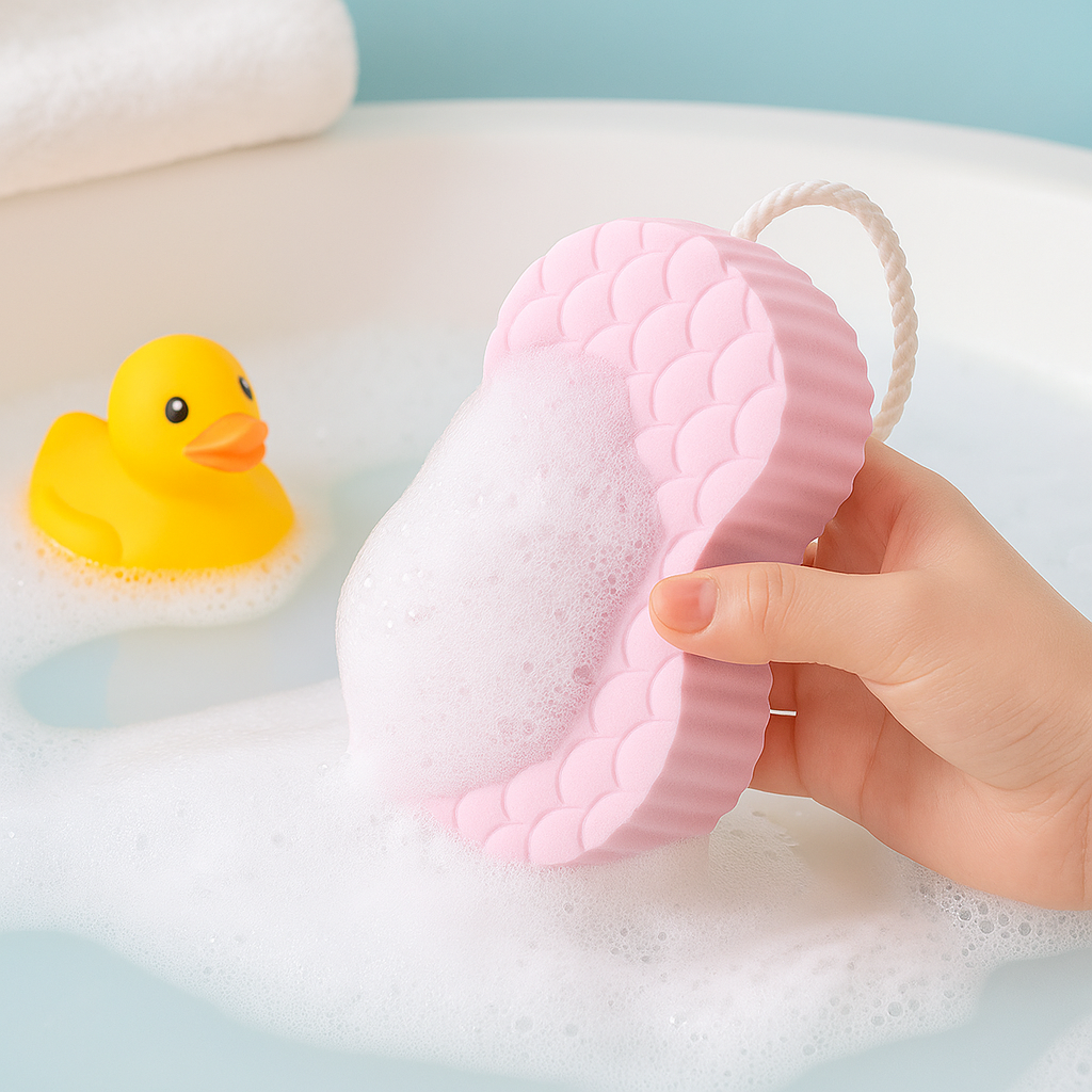Bebek Soft Peeling Banyo Süngeri