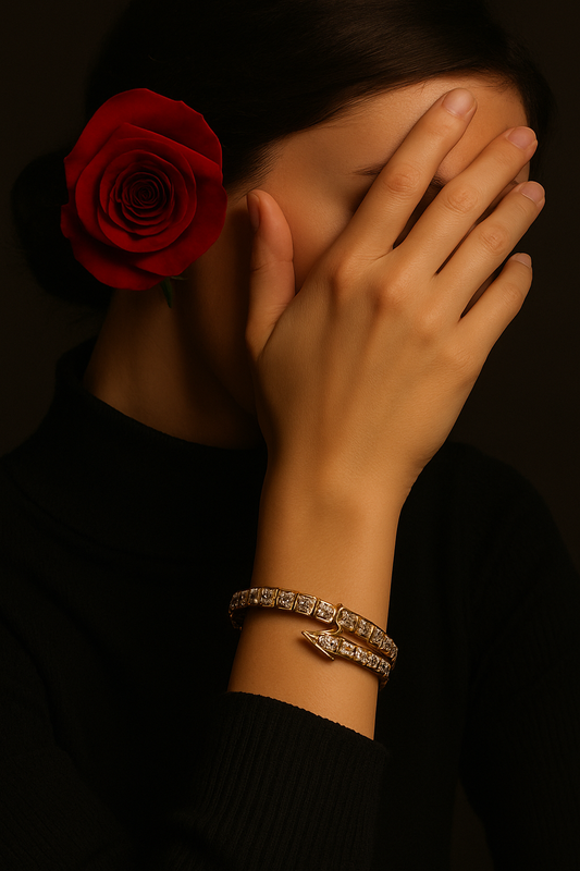 Çelik Taşlı Kelepçe ZR Model